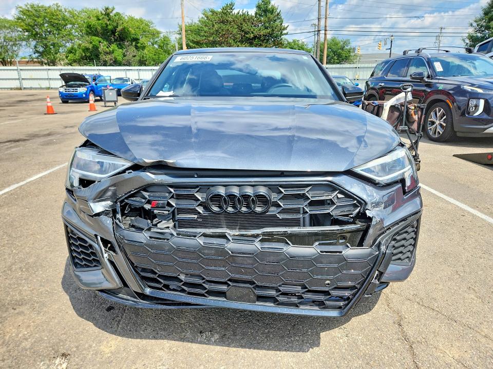 2024 Audi S3 მანქანა იყიდება აუქციონზე, vin: WAUH3DGY7RA044174, აუქციონის ნომერი: 60251666
