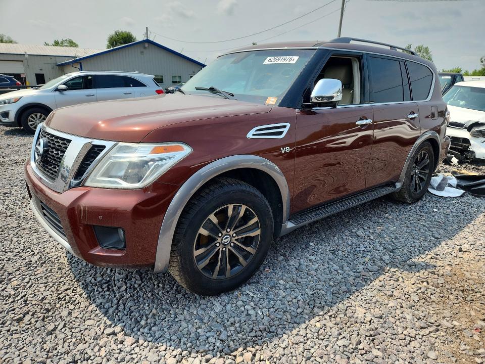 62691976 :رقم المزاد ، JN8AY2NE3H9701365 vin ، 2017 Nissan Armada مزاد بيع