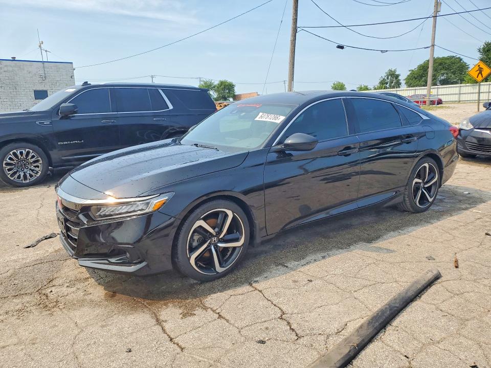 60761286 :رقم المزاد ، 1HGCV2F39MA028683 vin ، 2021 Honda Accord مزاد بيع