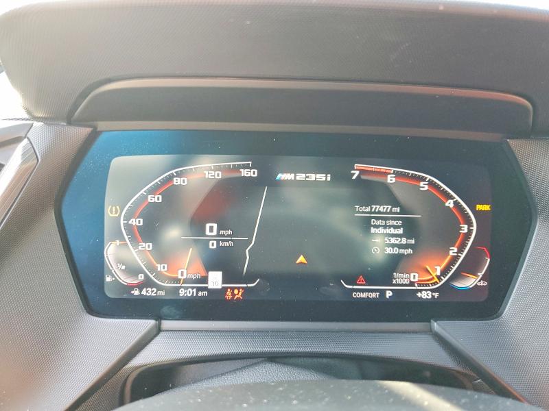 85768755 :رقم المزاد ، WBA13AL06L7F42714 vin ، 2020 Bmw M235xi مزاد بيع