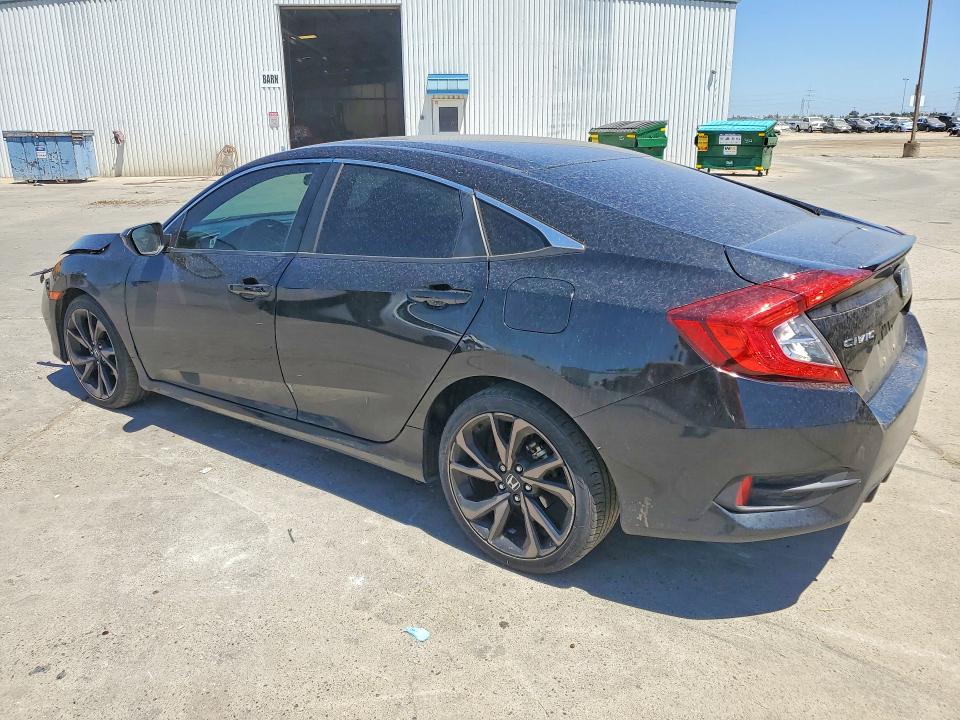 60067386 :رقم المزاد ، 19XFC2E83LE019553 vin ، 2020 Honda Civic مزاد بيع