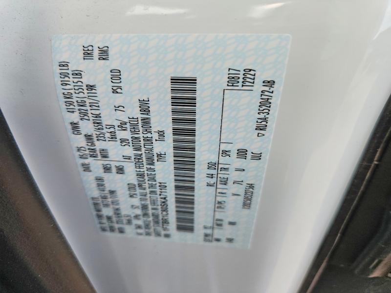 Продажа на аукционе авто 2025 Ford Transit, vin: 1FTBR1C80SKA71101, номер лота: 60021426