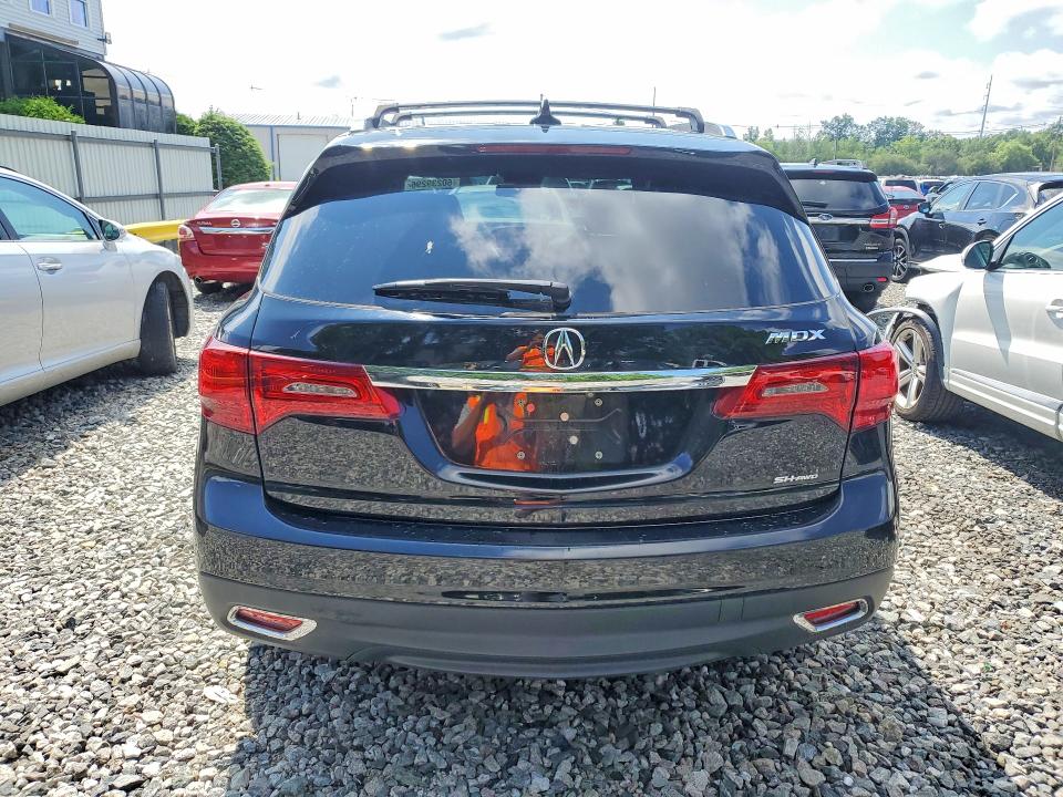 60239296 :رقم المزاد ، 5FRYD4H41EB010890 vin ، 2014 Acura Mdx مزاد بيع