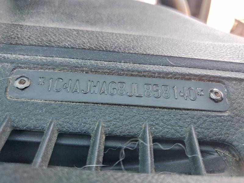 Aukcja sprzedaży 2018 Jeep Wrangler, vin: 1C4AJWAG8JL858140, numer aukcji: 60650146