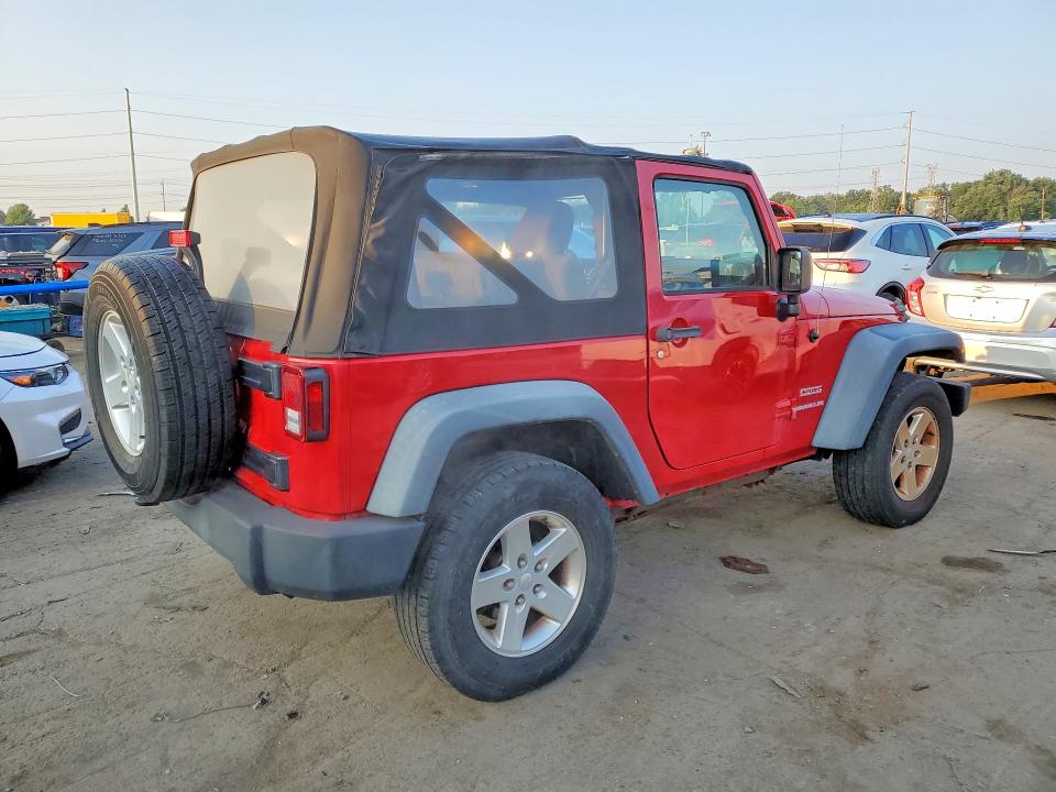 61603076 :رقم المزاد ، 1C4AJWAG5CL106849 vin ، 2012 Jeep Wrangler مزاد بيع