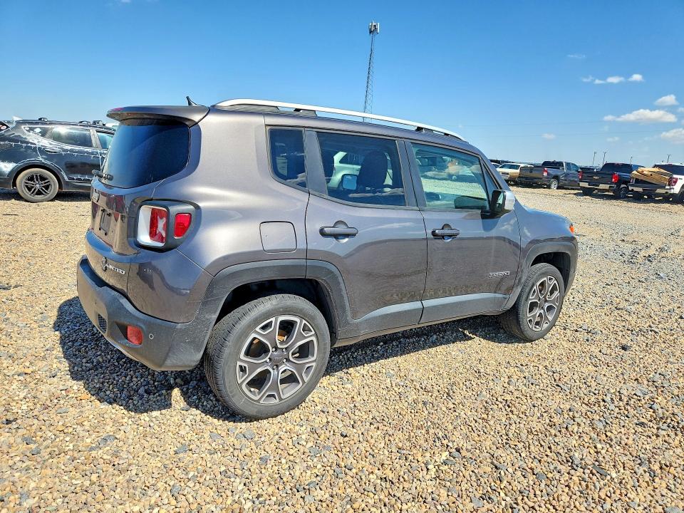 60039116 :رقم المزاد ، ZACCJBDT2GPE12757 vin ، 2016 Jeep Renegade مزاد بيع