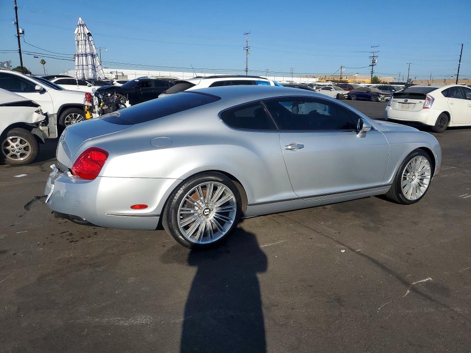 2008 Bentley Continental მანქანა იყიდება აუქციონზე, vin: SCBCP73W48C054593, აუქციონის ნომერი: 60894186
