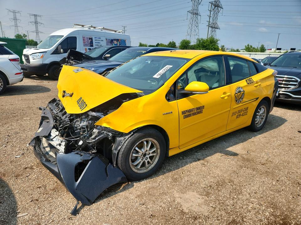 62827196 :رقم المزاد ، JTDKBRFU2G3009082 vin ، 2016 Toyota Prius مزاد بيع