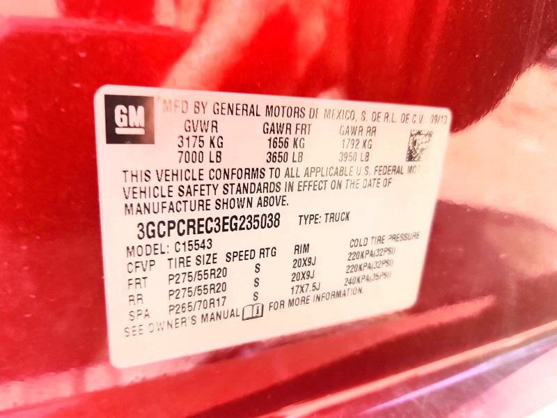 2014 Chevrolet Silverado მანქანა იყიდება აუქციონზე, vin: 3GCPCREC3EG235038, აუქციონის ნომერი: 85770815