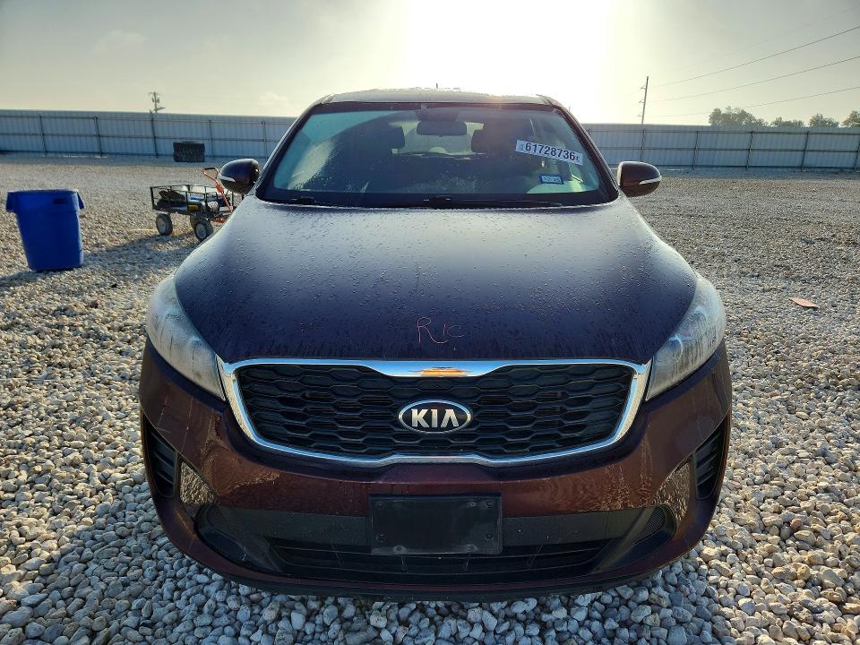 61728736 :رقم المزاد ، 5XYPG4A38KG554295 vin ، 2019 Kia Sorento مزاد بيع
