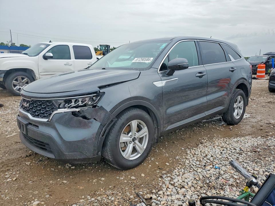 2022 Kia Sorento მანქანა იყიდება აუქციონზე, vin: 5XYRG4LC8NG133719, აუქციონის ნომერი: 61290586