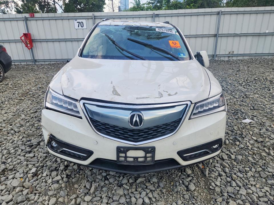 Продажа на аукционе авто 2014 Acura Mdx, vin: 5FRYD4H86EB037165, номер лота: 62678896