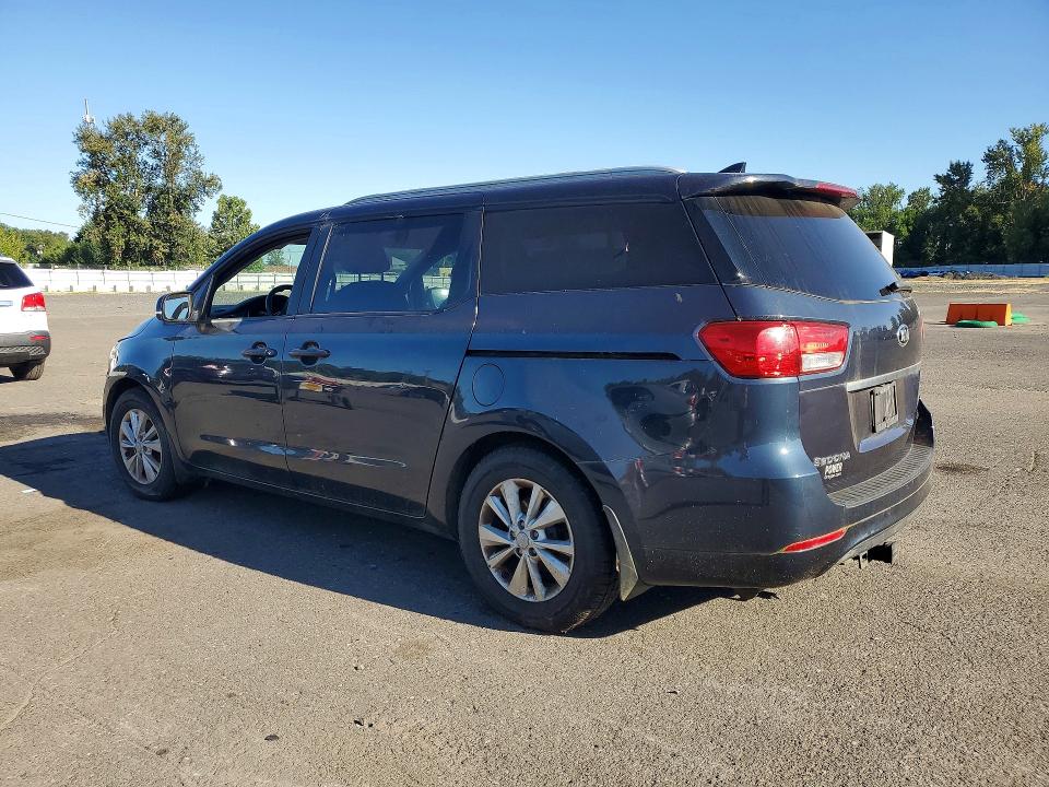 2015 Kia Sedona მანქანა იყიდება აუქციონზე, vin: KNDMB5C17F6050400, აუქციონის ნომერი: 60989386