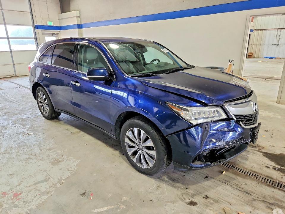 Продажа на аукционе авто 2015 Acura Mdx, vin: 5FRYD4H43FB030656, номер лота: 62996386