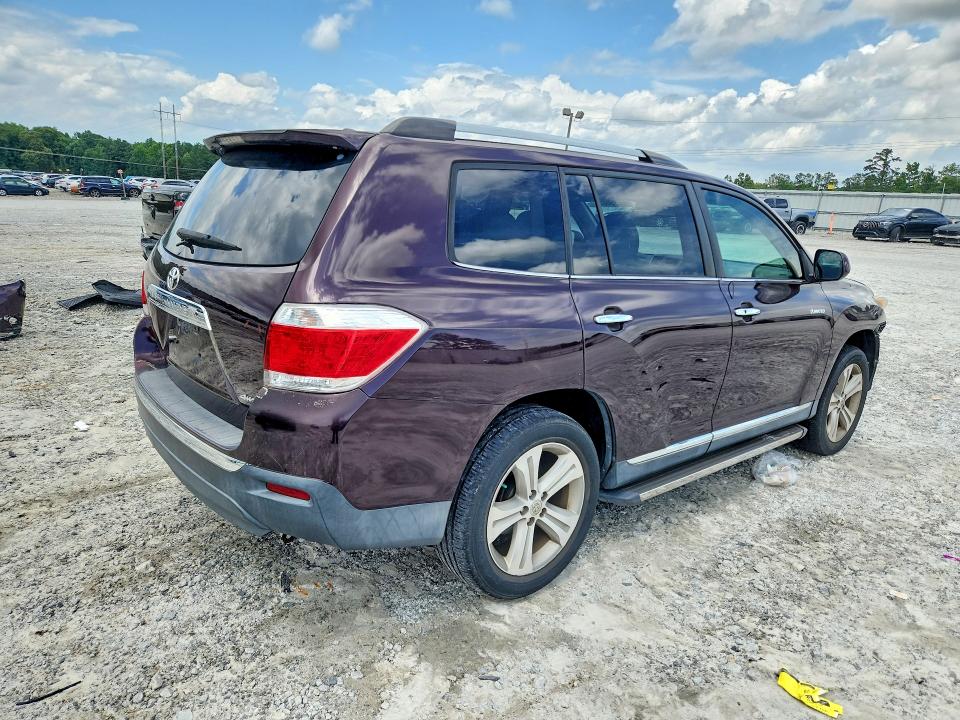 2013 Toyt Highlander მანქანა იყიდება აუქციონზე, vin: 5TDDK3EH4DS194532, აუქციონის ნომერი: 62330866