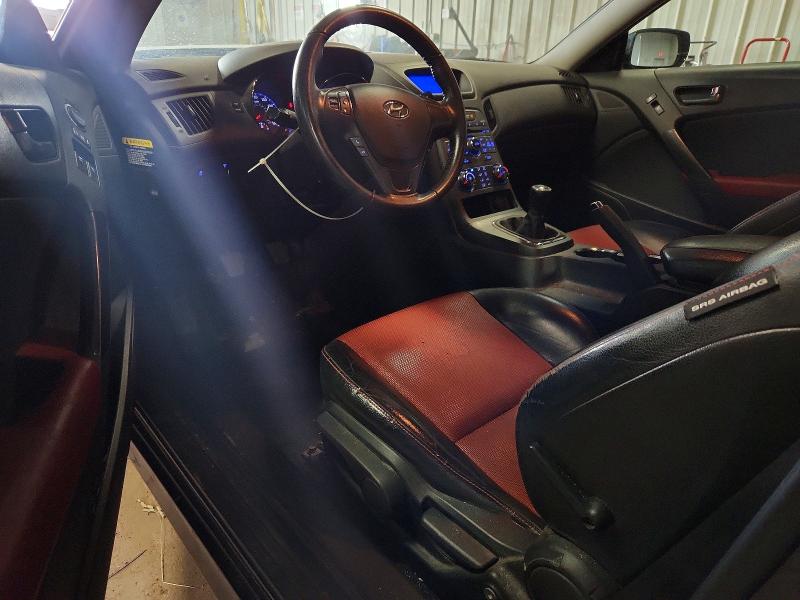 61222886 :رقم المزاد ، KMHHT6KD7CU075395 vin ، 2012 Hyundai Genesis Coupe مزاد بيع