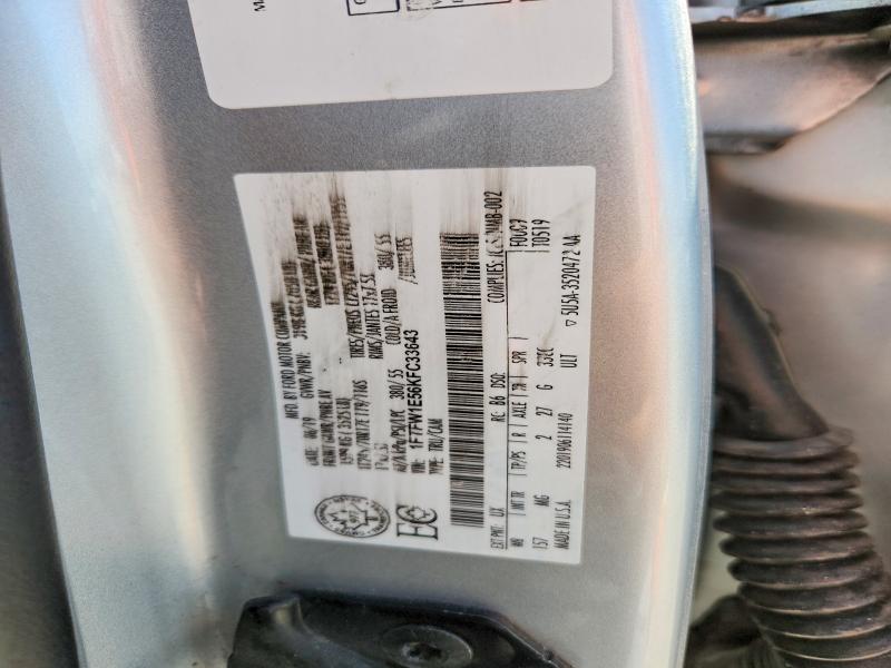 Auction sale of the 2019 Ford F150, vin: 1FTFW1E56KFC33643, lot number: 59917236