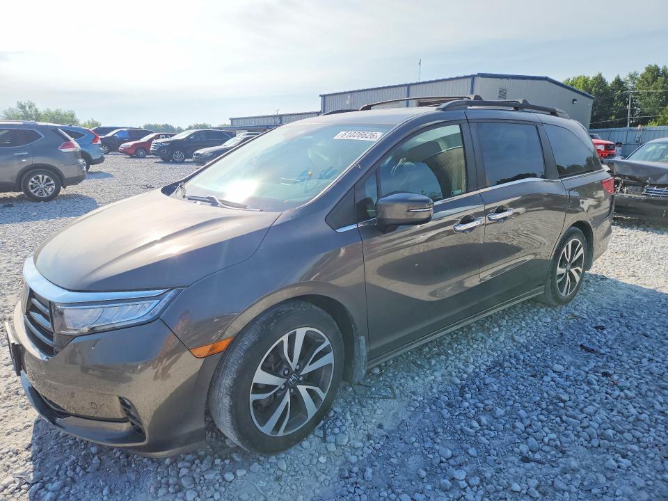 Auction sale of the 2022 Honda Odyssey, vin: 5FNRL6H89NB052134, lot number: 61026626