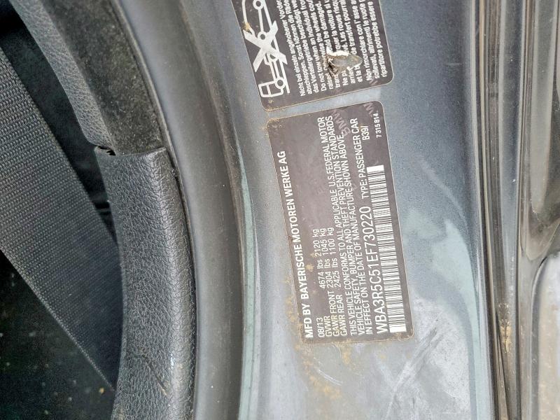 61782386 :رقم المزاد ، WBA3R5C51EF730220 vin ، 2014 Bmw 435 مزاد بيع