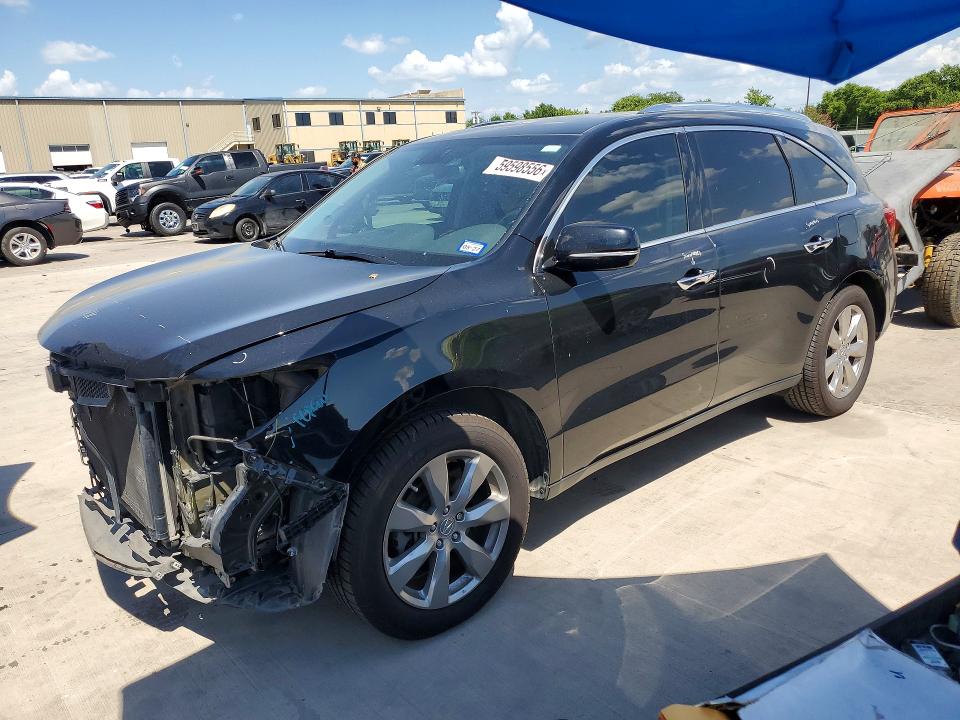 59598556 :رقم المزاد ، 5FRYD3H88EB019793 vin ، 2014 Acura Mdx مزاد بيع