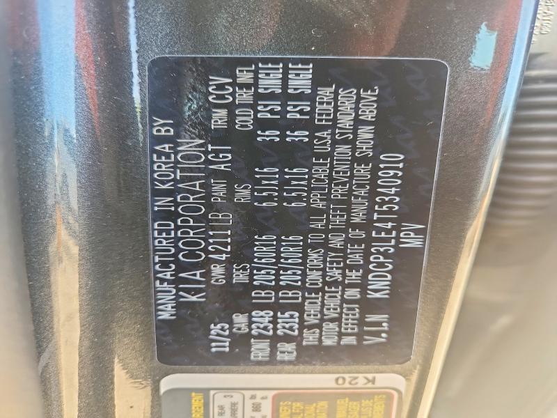 60609206 :رقم المزاد ، KNDCP3LE4T5340910 vin ، 2026 Kia Niro مزاد بيع