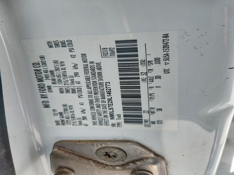 Aukcja sprzedaży 2020 Ford Transit Connect, vin: NM0LS7E29L1462773, numer aukcji: 61336366