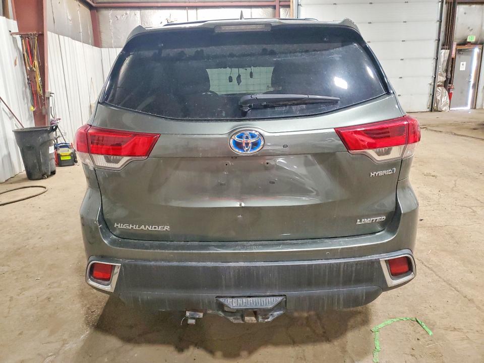 2019 Toyota Highlander Hybrid მანქანა იყიდება აუქციონზე, vin: 5TDDGRFH3KS066816, აუქციონის ნომერი: 60673046