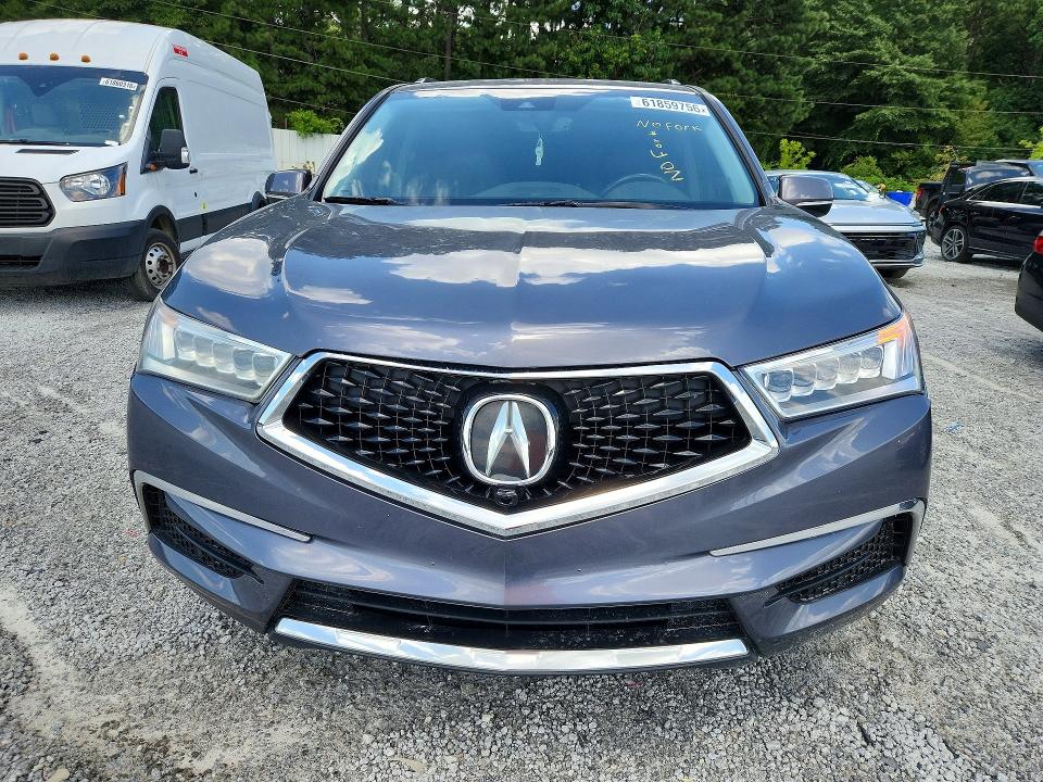 61859756 :رقم المزاد ، 5J8YD4H36HL001341 vin ، 2017 Acura Mdx مزاد بيع