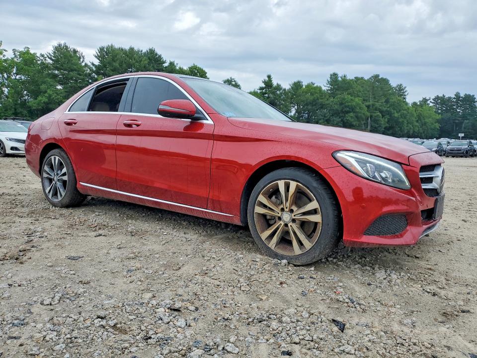 59110126 :رقم المزاد ، WDDWF4KB7GR158328 vin ، 2016 Mercedes-benz C مزاد بيع