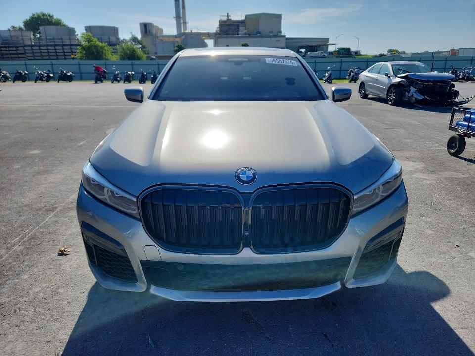 2020 Bmw 750 მანქანა იყიდება აუქციონზე, vin: WBA7U2C08LGJ59870, აუქციონის ნომერი: 58367376