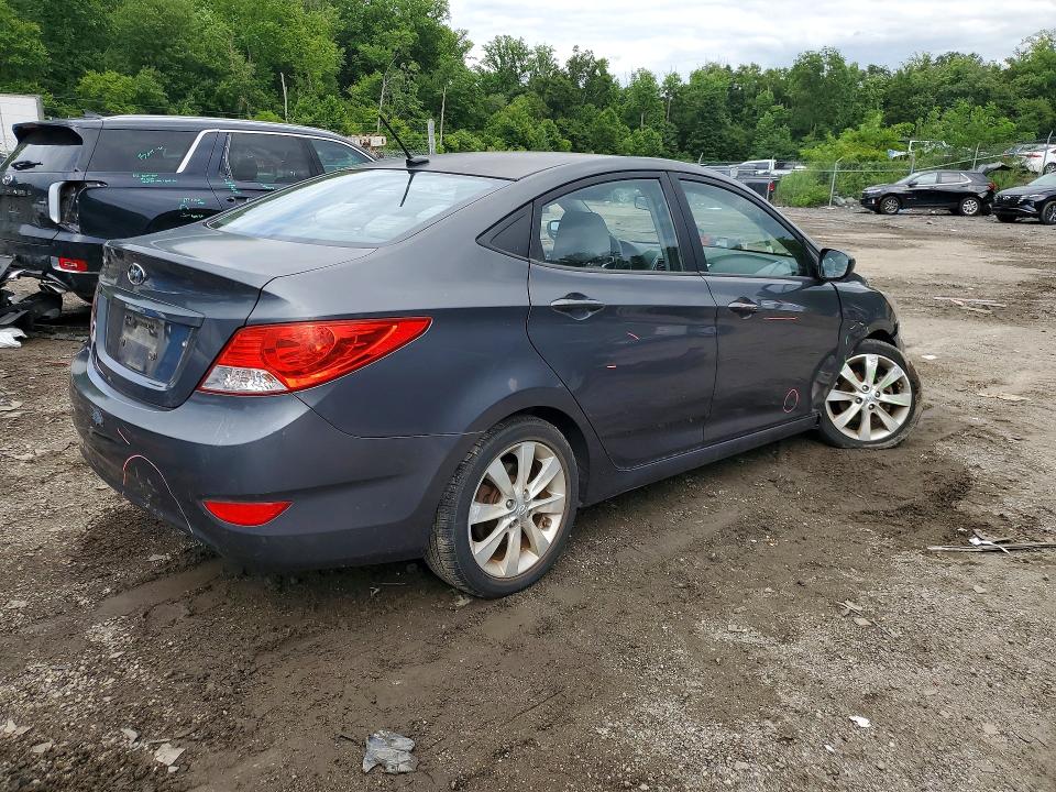 Продаж на аукціоні авто 2012 Hyundai Accent, vin: KMHCU4AE1CU043211, номер лоту: 62291296