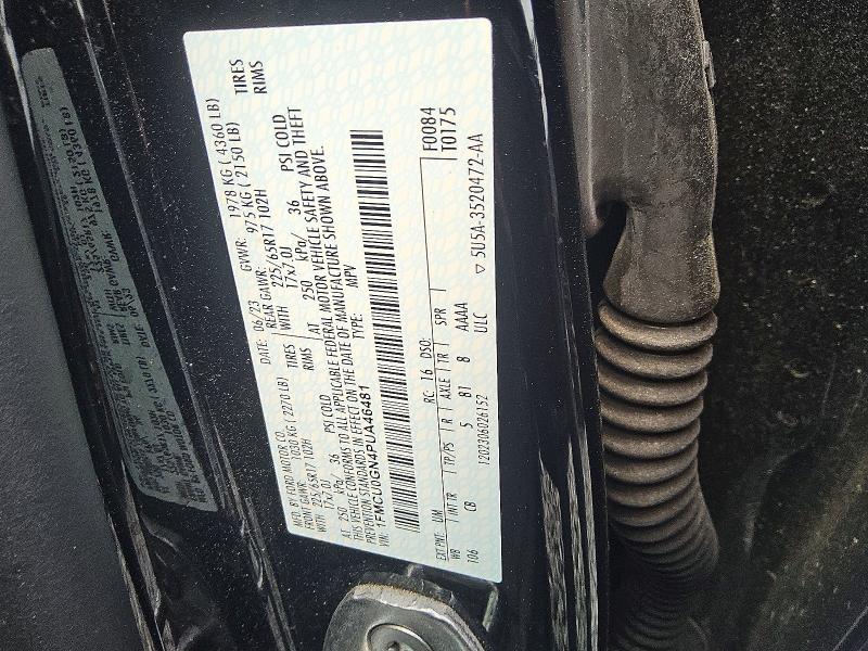 Продаж на аукціоні авто 2023 Ford Escape, vin: 1FMCU0GN4PUA46481, номер лоту: 60884796