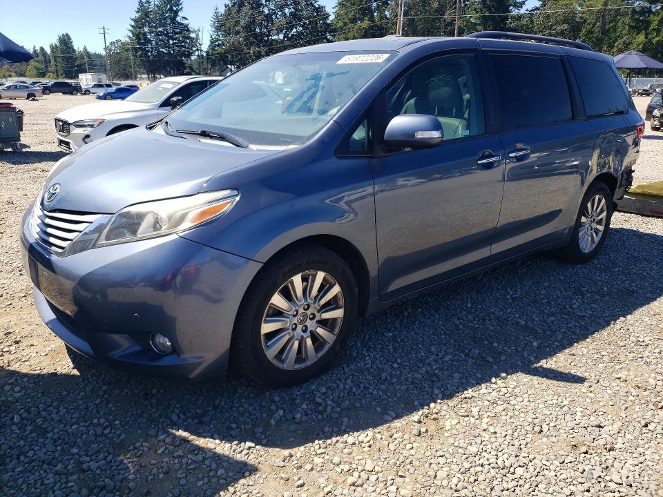 Продажа на аукционе авто 2015 Toyota Sienna, vin: 5TDDK3DC7FS115119, номер лота: 61972226