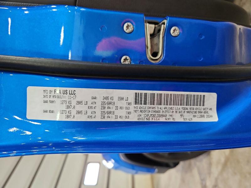 Продажа на аукционе авто 2018 Jeep Cherokee, vin: 1C4PJMDB2JD609440, номер лота: 60254846