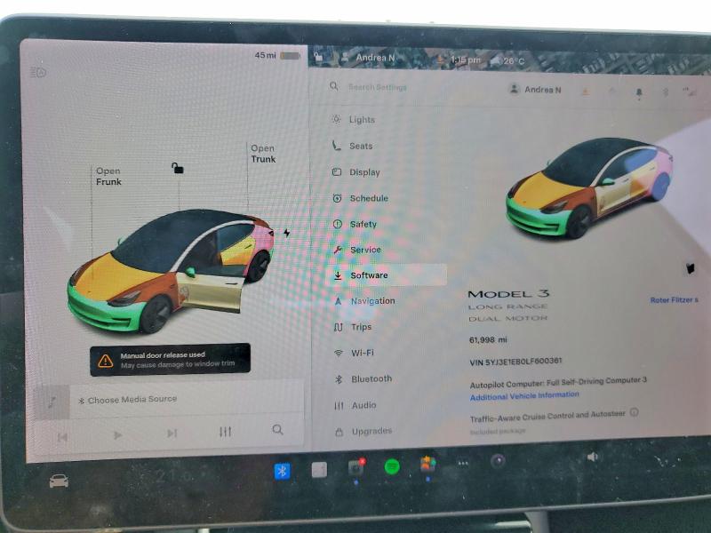 Продажа на аукционе авто 2020 Tesla Model 3, vin: 5YJ3E1EB0LF600361, номер лота: 59828276