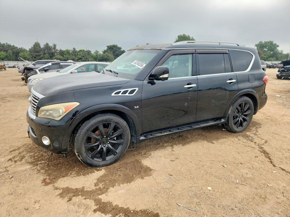 62346356 :رقم المزاد ، JN8AZ2NC3E9352621 vin ، 2014 Infiniti Qx80 مزاد بيع