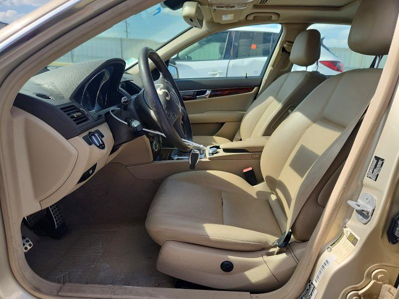 2010 Mercedes-benz C მანქანა იყიდება აუქციონზე, vin: WDDGF5EB6AR107190, აუქციონის ნომერი: 59717716