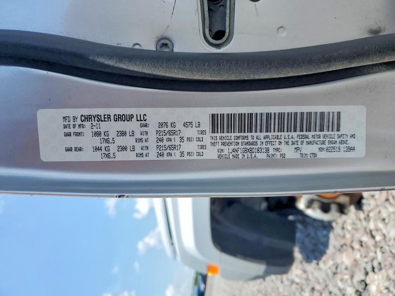 Продажа на аукционе авто 2011 Jeep Patriot, vin: 1J4NF1GBXBD183138, номер лота: 59388806