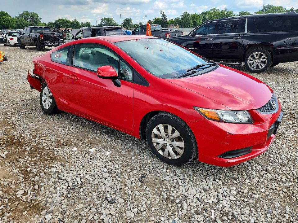 60682346 :رقم المزاد ، 2HGFG3B5XCH518053 vin ، 2012 Honda Civic مزاد بيع