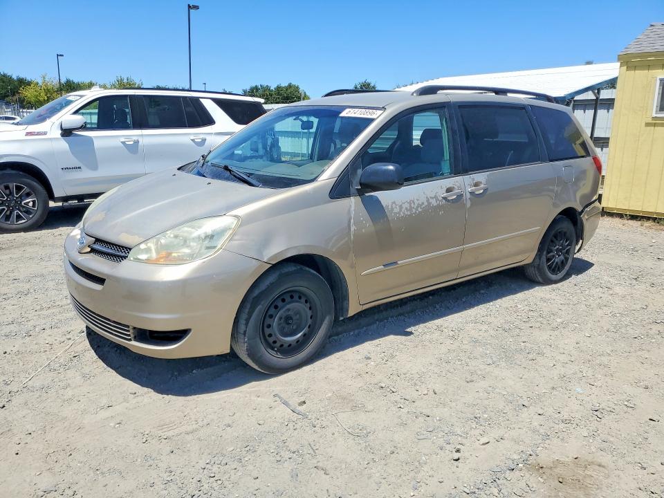 2004 Toyota Sienna მანქანა იყიდება აუქციონზე, vin: 5TDZA23C24S106636, აუქციონის ნომერი: 61410896