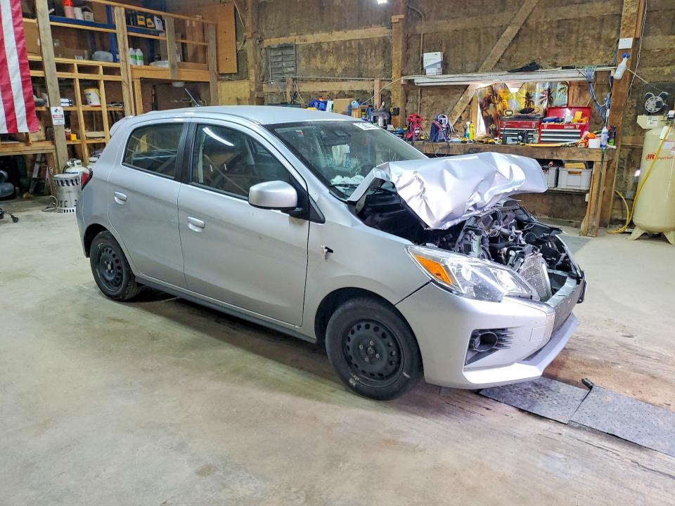 2024 Mitsubishi Mirage მანქანა იყიდება აუქციონზე, vin: ML32AUHJ2RH028314, აუქციონის ნომერი: 60174896