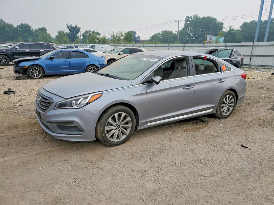 61604886 :رقم المزاد ، 5NPE34AF0FH032899 vin ، 2017 Hyundai Sonata مزاد بيع