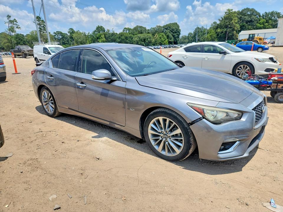 2018 Infiniti Q50 მანქანა იყიდება აუქციონზე, vin: JN1EV7AP3JM357648, აუქციონის ნომერი: 62787556