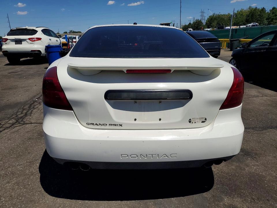 Продаж на аукціоні авто 2006 Pontiac Grand Prix, vin: 2G2WP582X61184101, номер лоту: 60682926