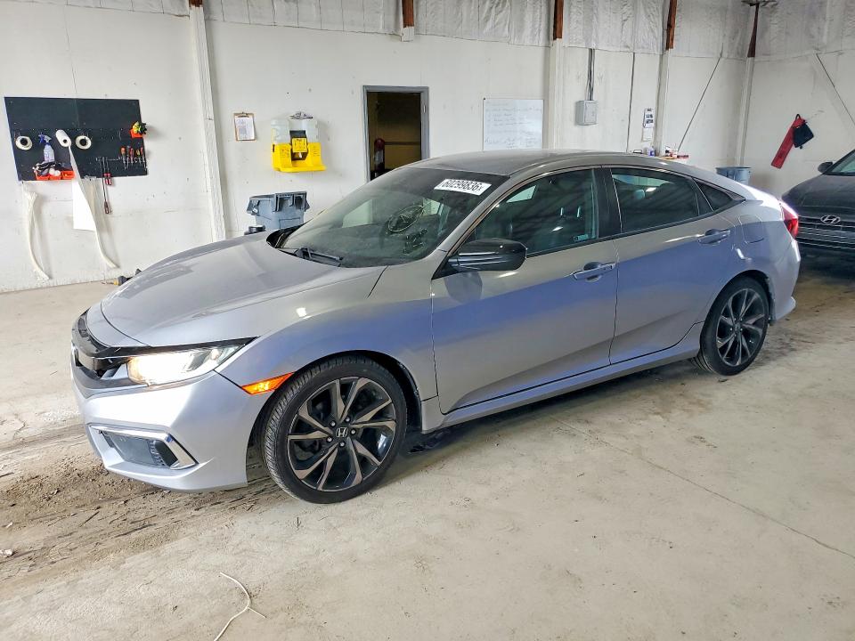 2019 Honda Civic მანქანა იყიდება აუქციონზე, vin: 2HGFC2F82KH522896, აუქციონის ნომერი: 60299836