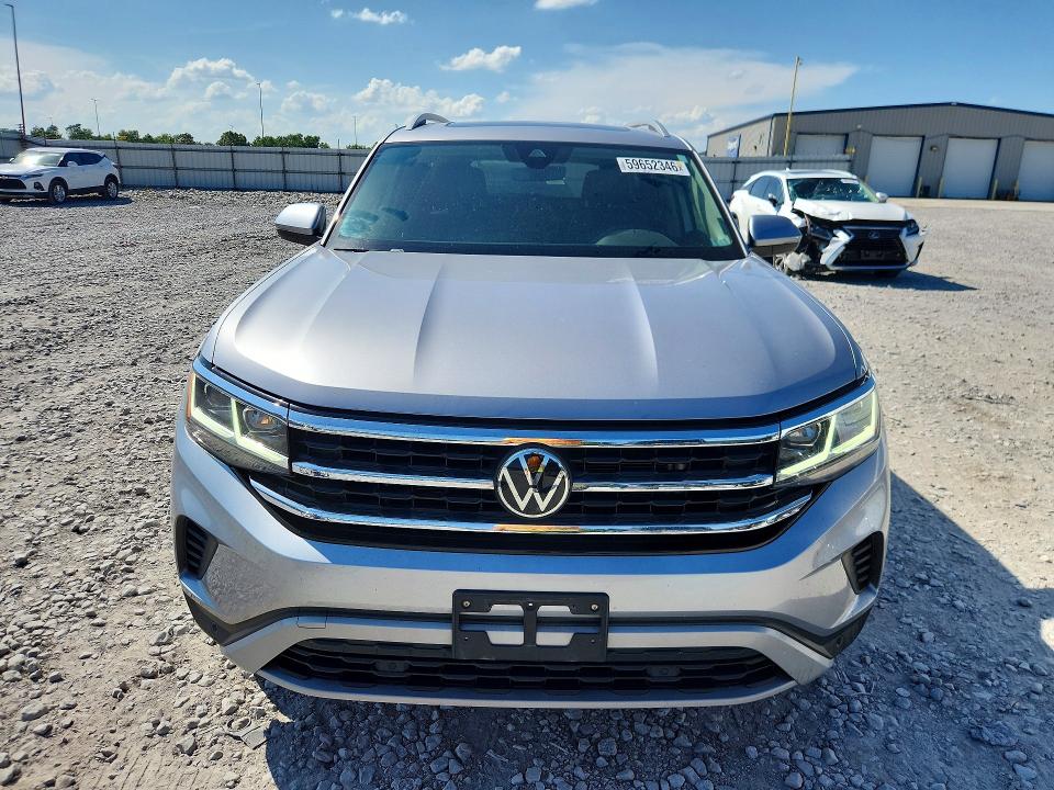 59652346 :رقم المزاد ، 1V2BR2CAXMC504296 vin ، 2021 Volkswagen Atlas مزاد بيع