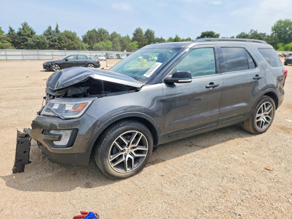 Продажа на аукционе авто 2017 Ford Explorer, vin: 1FM5K8GT7HGD20221, номер лота: 59909846