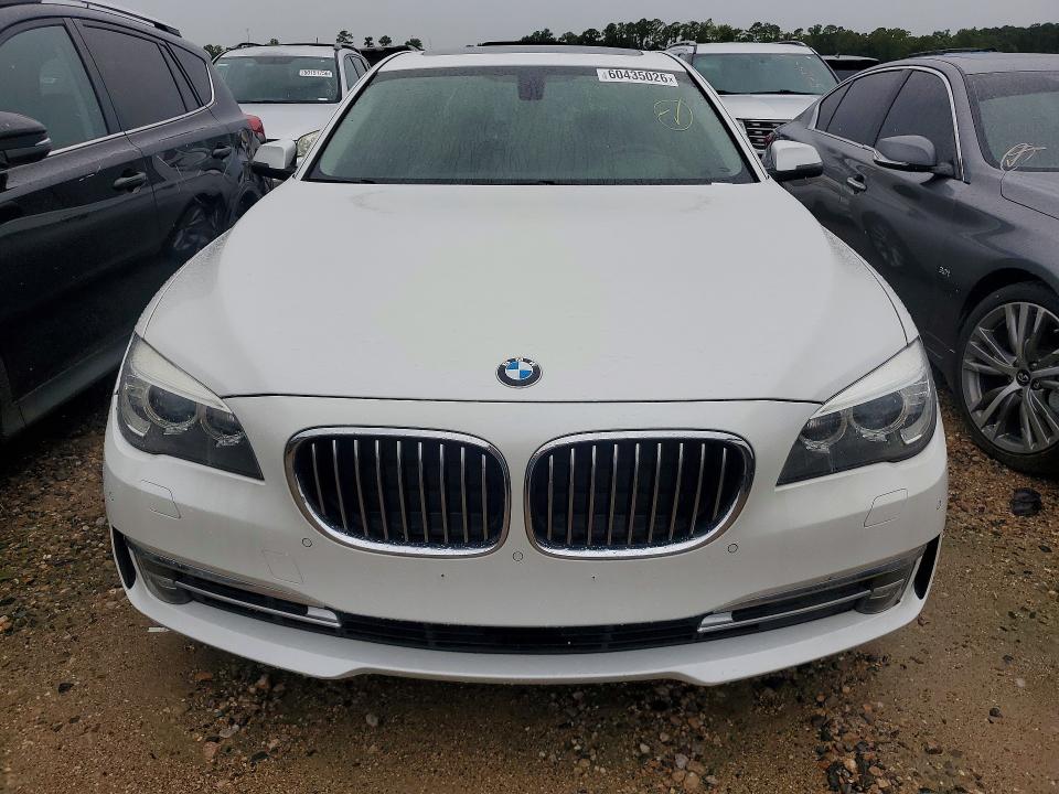 2014 Bmw 740 მანქანა იყიდება აუქციონზე, vin: WBAYE4C5XED138421, აუქციონის ნომერი: 60435026