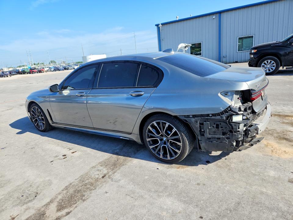 2020 Bmw 750 მანქანა იყიდება აუქციონზე, vin: WBA7U2C08LGJ59870, აუქციონის ნომერი: 58367376