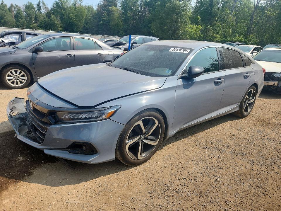Продаж на аукціоні авто 2021 Honda Accord, vin: 1HGCV1F30MA800868, номер лоту: 60420706